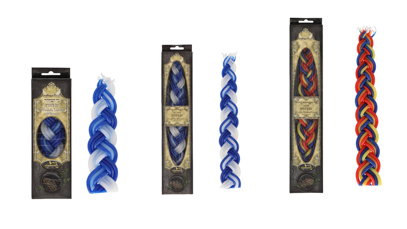 Havdalah Braid Candle With Besomim